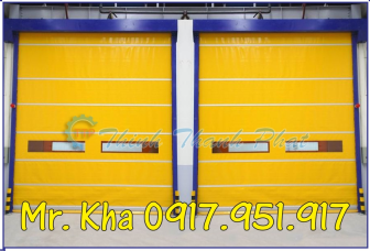 CỬA CUỐN NHANH PVC
